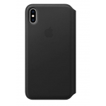 Θήκη Γνήσια Apple Δερμάτινη πορτοφόλι για APPLE iPhone XS MAX - ΜΑΥΡΟ - MRX22ZMA